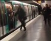 Youtube footage of Paris Metro incident
