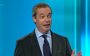 Nigel Farage created controversy by challenging treatment of overseas patients with HIV on the NHS. Image: ITV