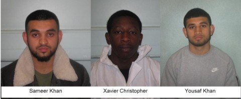 Jail sentences for men involved in kidnapping, wounding, and witness intimidation of teenage victim. Image: Met Police