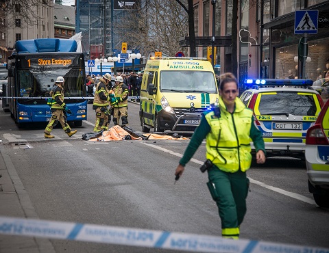 Terror attack in Stockholm